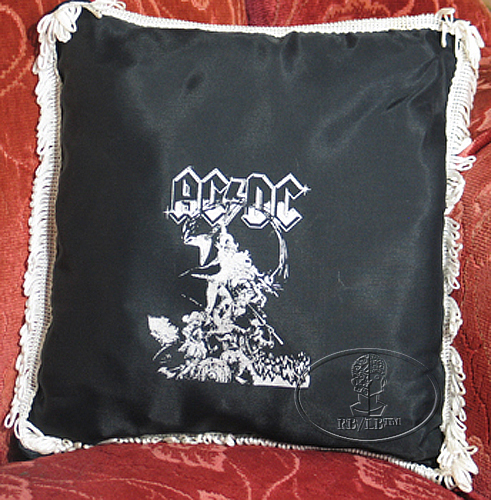 AC/DC 1980s ORIGINAL SOUVENIR PILLOW