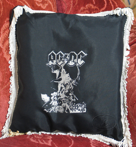 AC/DC 1980s ORIGINAL SOUVENIR PILLOW