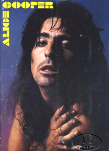 ALICE COOPER 1977 GUILTY Tour Concert Program Programme Book