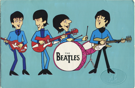 BEATLES 1965 UK Tour Concert Program Programme MOODY BLUES PROCOL HARUM + Poster