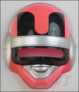 1980's BIOMAN PLASTIC MASK JAPAN BANDAI pink