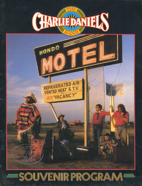 CHARLIE DANIELS BAND 1989 TOUR Concert Program Book