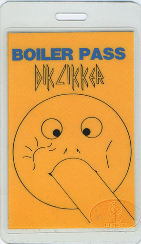 DEF LEPPARD 1983 DIK LIKKER LAMINATED BACKSTAGE PASS