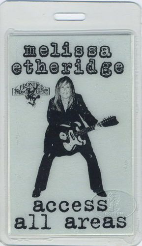 MELISSA ETHERIDGE 1994 LAMINATED BACKSTAGE PASS