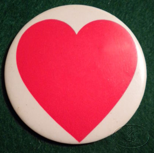 HEART 1970s Backstage Pass Pin Button