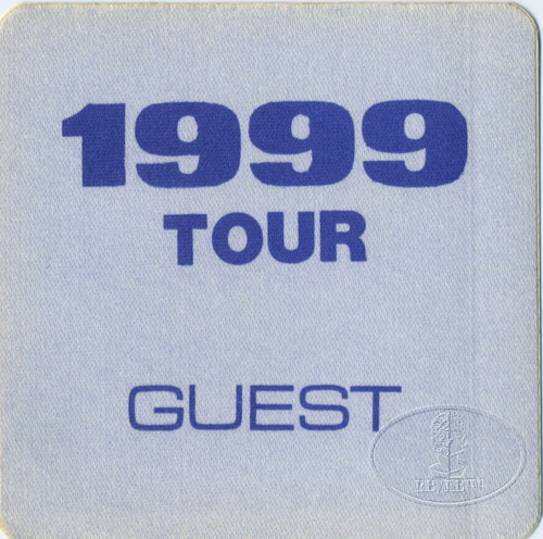 PRINCE 1982 "1999" TOUR BACKSTAGE PASS Guest