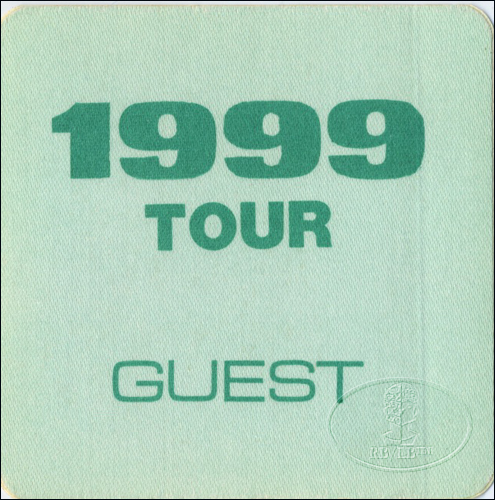 PRINCE 1982 "1999" TOUR BACKSTAGE PASS Guest