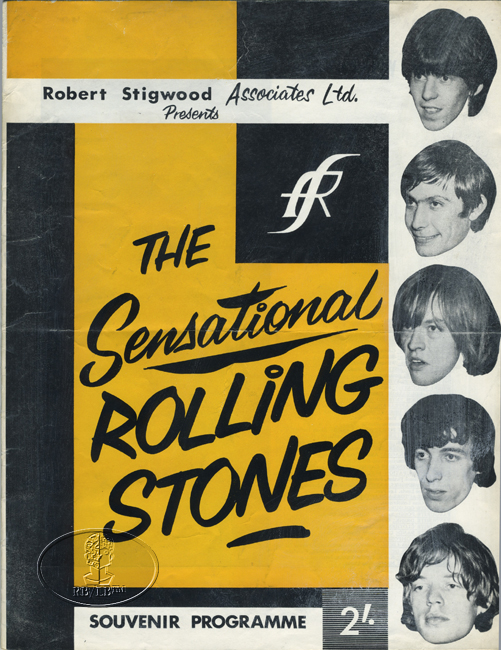 ROLLING STONES 1964 UK 2nd Leg Tour Concert Program Programme Book