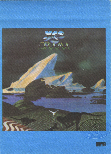 YES 1980 DRAMA rare BACKSTAGE PASS Promo Blank